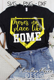 There's no place like home SVG, Baseball SVG, Baseball PNG, DXF, Home Plate svg, Softball mom svg, Ball field shirt SVG, Baseball season SVG for cricut cut file vector, svg, distressed baseball clipart vector files home decor. Free SVGs for Silhouette SVG Files Cricut Project Ideas Design Bundles | Amber Price Design | amberpricedesign.com