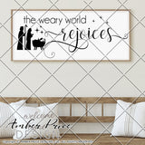The weary world rejoices SVG, Nativity Scene SVG, Christian Christmas svg design, Cute Christmas ornament SVG, Jesus is the reason SVGs, winter shirt craft, DIY silhouette projects vector files for home decor. SVG Silhouette SVG SVG Files for Cricut Project Ideas Simply Crafty SVG Bundles Vector | Amber Price Design 
