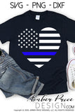 Thin blue line heart flag SVG PNG DXF support Police wife SVG thin blue line SVGs law enforcement cut file design, police heart clipart. DXF PNG version also included. Unique sublimation file. Cricut SVG Silhouette SVG Files for Cricut Project Ideas Simply Crafty SVG Bundles Design Bundles, Vectors | Amber Price Design