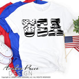 USA SVG, distressed American flag SVG, 4th of July SVG, PNG, DXF, Cowboy svg, patriotic svg, amber price design