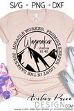 Waymaker SVG, way maker svg, mountains svg, waymaker mountains circle svg, miracle worker promise keeper light in the darkness svg, Joshua 24:15 svg, bible verse svg, scripture svg, christian svg, shirt design, Cricut cut file, silhouette, sublimation printable, hand lettered, png, dxf
